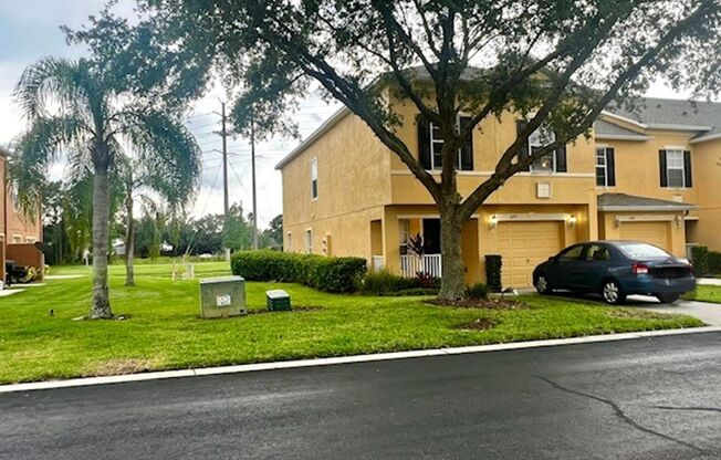 Welcome Home! Move in July 2025!! Beautiful 3X2.5 with water views! Attached 1 car garage! Lawn care included!
