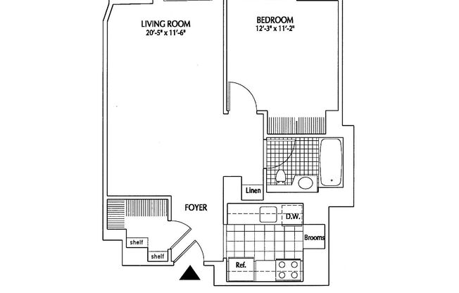 1 bed, 1 bath, 675 sqft, $5,219, Unit 10B