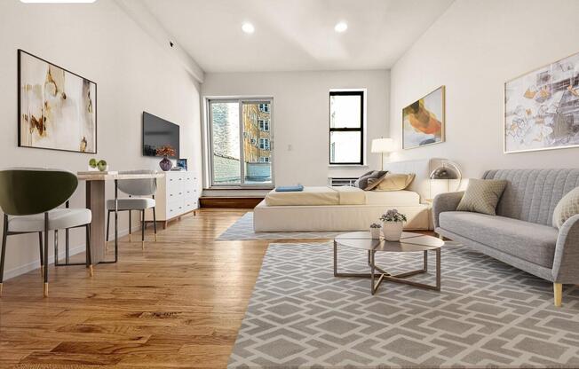 Studio, 1 bath, $3,100, Unit 4C