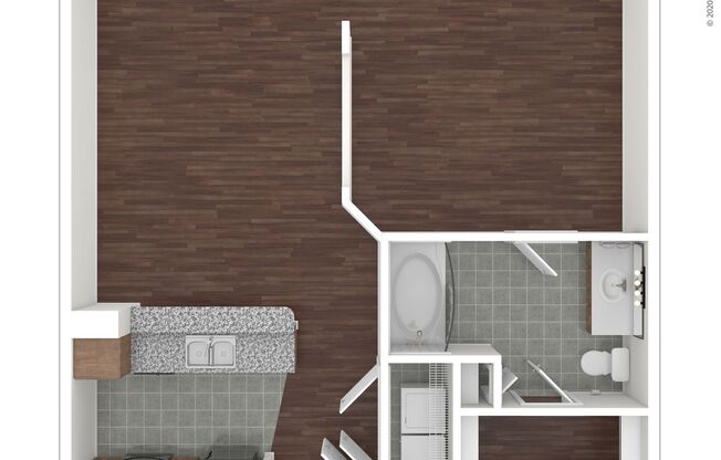 1 bed, 1 bath, 774 sqft, $1,060