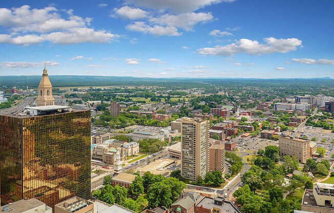 Views from Hartford 21 in Hartford, Connecticut