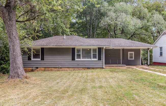 Charming 3BR/1BA Ranch Home with Fenced Backyard & Screened Porch
