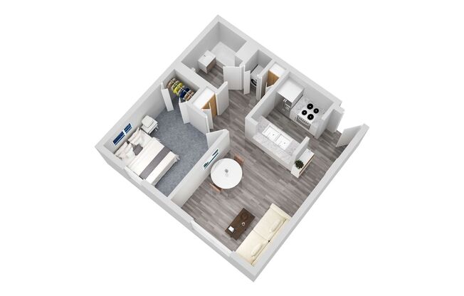 1 bed, 1 bath, 656 sqft, $2,775, Unit 824