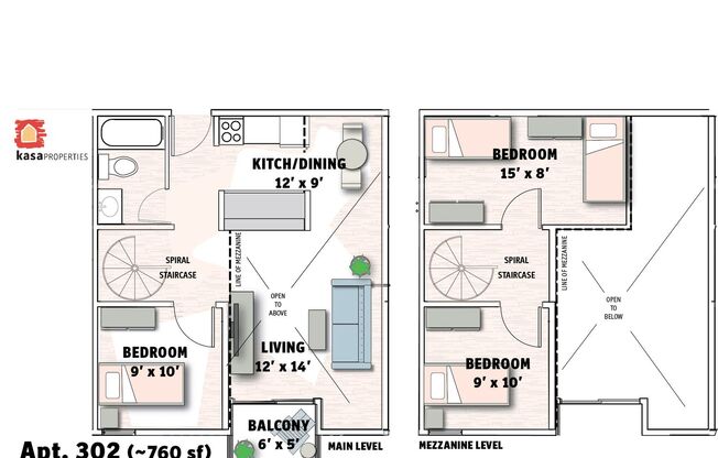 3 beds, 1 bath, $3,830, Unit 308