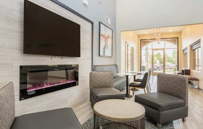 Living room at The Summit by Picerne, Henderson, Nevada