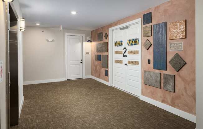 Face 2 Face an Event Space for Resident Use at Echo at North Pointe Center Apartment Homes, Alpharetta, GA 30009