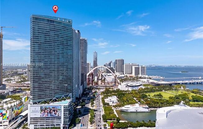 2 beds, 2 baths, 1,208 sqft, $5,490, Unit 888 Biscayne Blvd # 2404