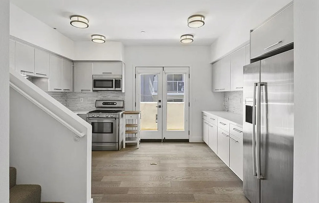 Classic and contemporary two-story townhouse with 2 bed/3 baths.