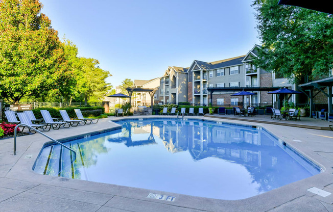Resort-Style Swimming Pool at Polos at Hudson Corners Apartments, South Carolina 29650