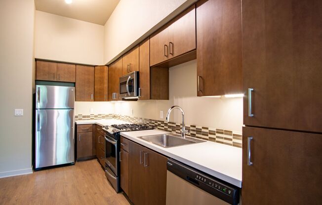 Modern Studio in Heart of NE w/ Patio, W/D, D/W, & A/C!