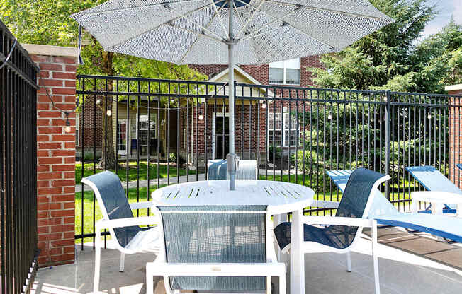 Sparkling Pool at The Landings in Bellevue, NE