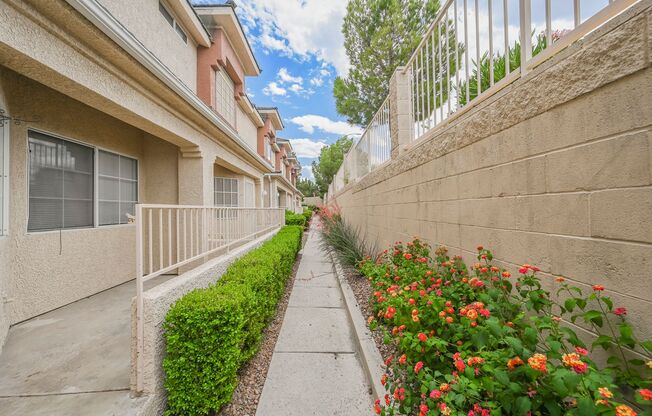 3 bed 2 car garage gated townhome near Summerlin!