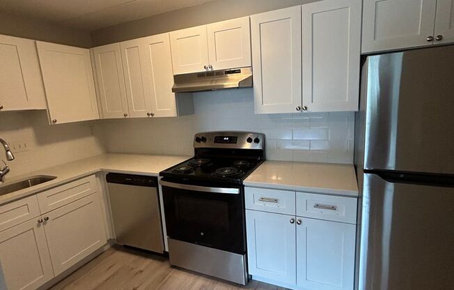 Upgraded and renovated apartments in a downtown Framingham