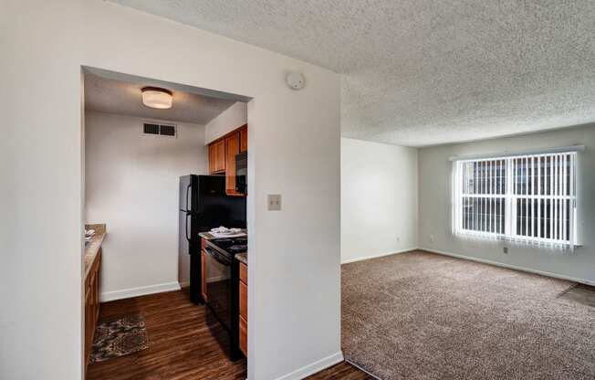 Golden Crest Living Room and Kitchen Midland Odessa TX Apartment