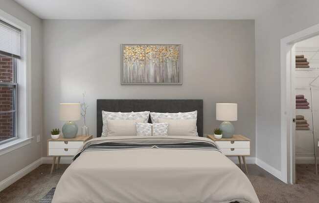 Gorgeous Bedroom at Park Square Apartments, Rahway, New Jersey