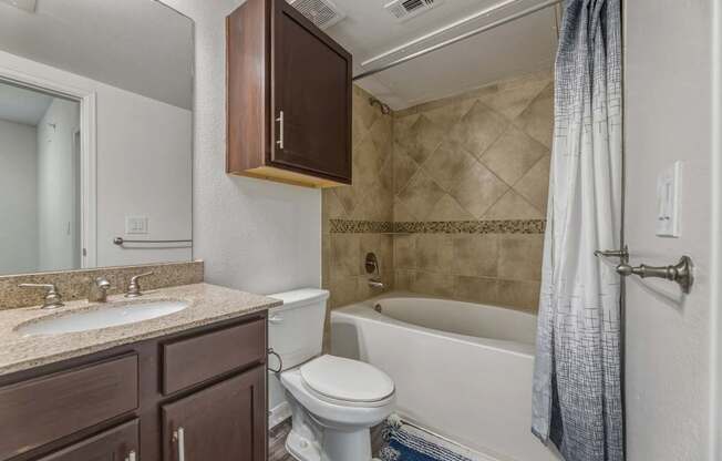 Primary Bathroom at Platinum Castle Hills, Lewisville, Texas