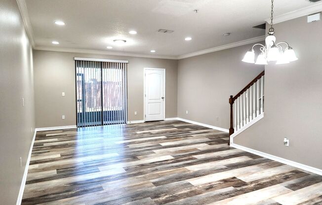 Beautiful Townhome; Open Floor Plan; New Paint; Garage; Private Patio; Stainless/Granite; Laundry