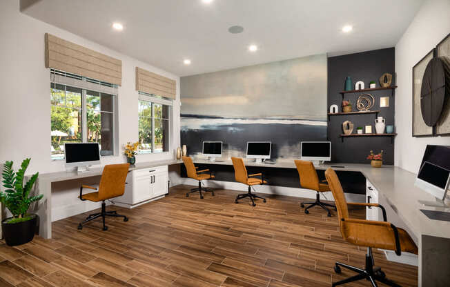 home office at Casoleil, 92154