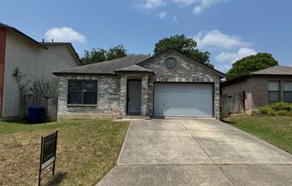CUTE 3 BR HOME IN NEISD SCHOOLS WITH EASY ACCESS TO FT. SAM, RANDOLPH AFB, & SHOPPING