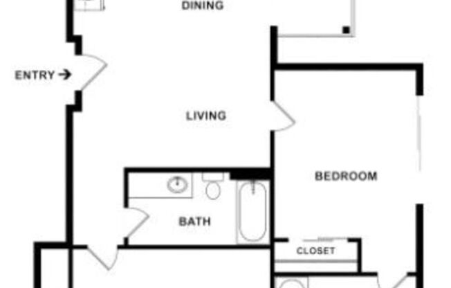 2 beds, 2 baths, 941 sqft, $2,895