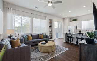 Modern Living Room at Avilla Lakeridge, Arlington, TX 76002