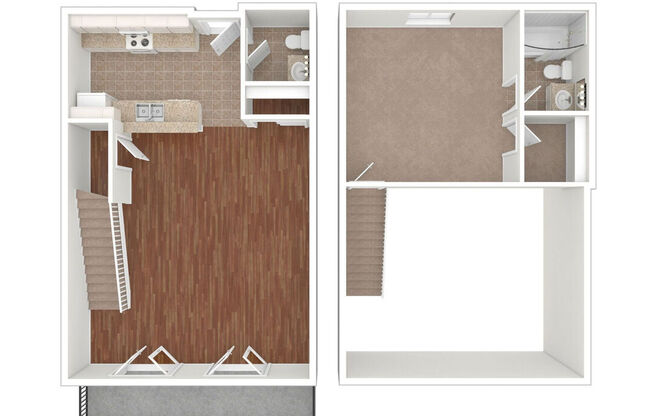 1 bed, 1.5 baths, 758 sqft, $3,738