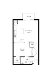 1 bed, 1 bath, 686 sqft, $1,560