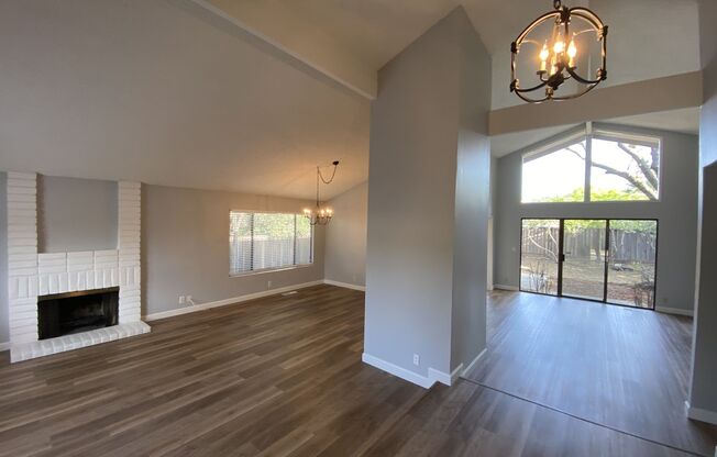 ALMADEN VALLEY - Spacious single story home with fenced yard, great location
