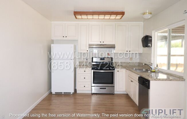 4 bed, 2 Bath Home With Fenced Yard and attached 2 Car Garage