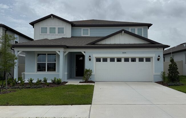 Brand-new 2025 luxury with this two-story masterpiece. Fully Fenced! Partially Furnished! Expansive 5-bedroom, 4-bath home!