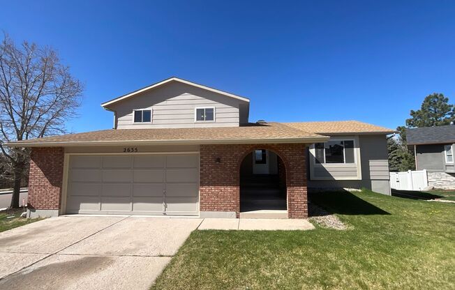 5 Bedroom Home Available Near Research Pkwy & Chapel Hills Dr!