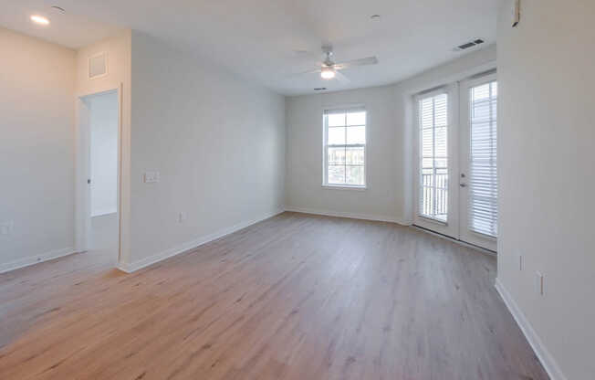 Living Room with Hard Surface Flooring