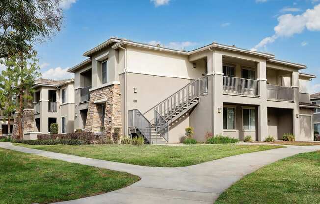 Two Story Apartment Buildings