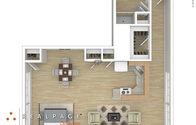 Studio, 1 bath, 700 sqft, $1,678