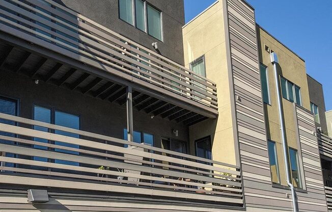 Balcony Brand New Apartments for Rent | Mason at Hive Apartments in Oakland, CA Now Leasing