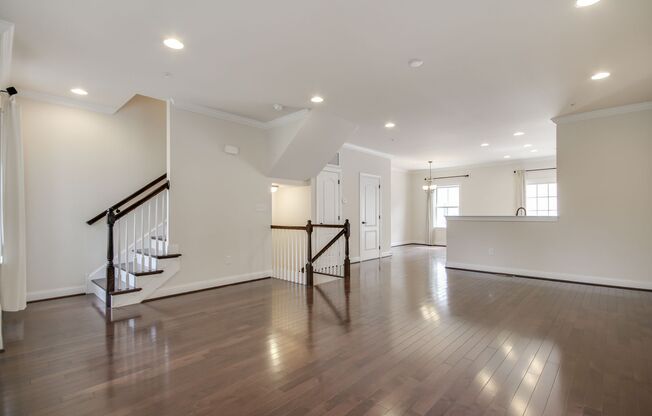 Luxury townhouse with a single-family feel in popular Haverford Court.