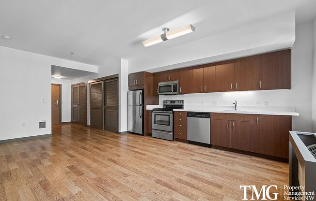 Studio, 1 bath, 528 sqft, $1,400, Unit 402
