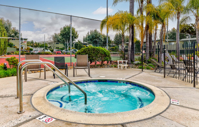 Jacuzzi at the Pool deck