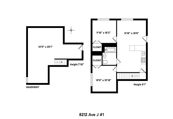 3 beds, 1 bath, $2,995