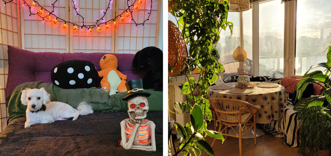 Check Out This Renter-Friendly Fall Decor Transformation