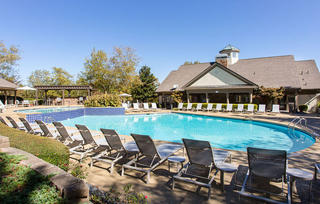 Resort Style Pool at Preston Pointe at Windermere, Cumming, GA, 30041