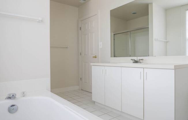 Bathroom With Bathtub at Ingram Manor Apartments, Pikesville, 21208