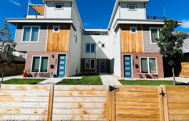 3 Bed 3 1/2 Bath Townhouse in Denver's West Colfax Neighborhood **Move-In Special**
