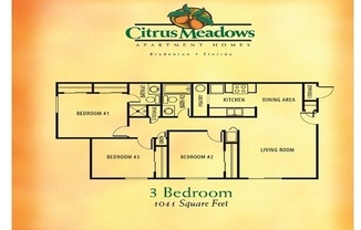 3 beds, 2 baths, 1,041 sqft, $1,799, Unit P-128