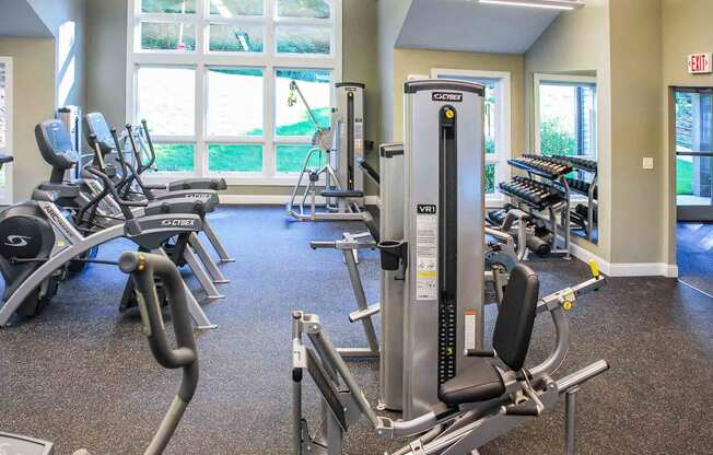Fitness Center Weymouth Commons Apartments