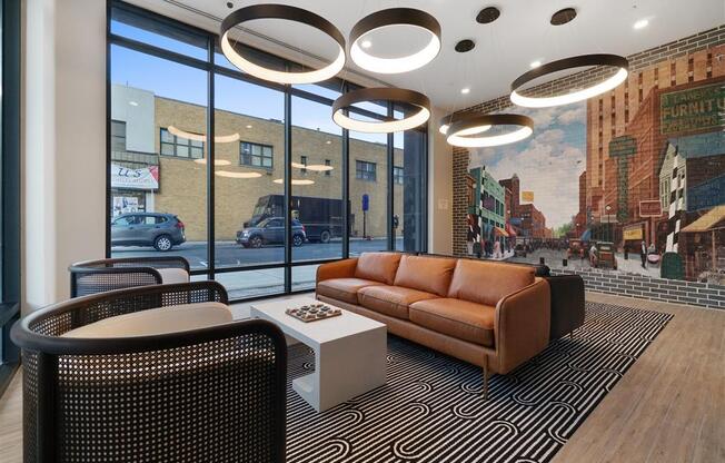 Lobby Area at The Brick of Hackensack, Hackensack, 07601