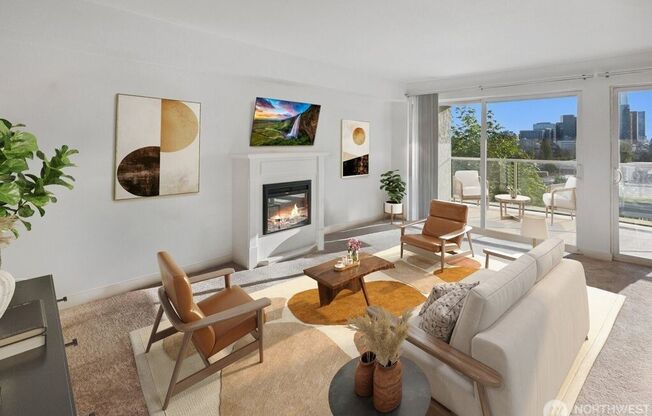2bd/1.5ba Bellevue Condo
