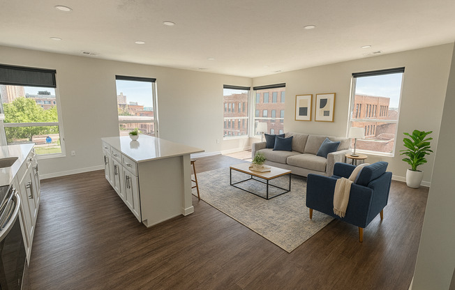 2 beds, 2 baths, 957 sqft, $1,725, Unit 417 - B1120 Corner Unit