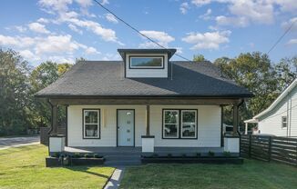 NORTHEAST NASHVILLE-Historic Renovated Bungalow HOME - LARGE fenced back with workshop and carport