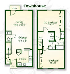 2 beds, 1.5 baths, 1,154 sqft, $1,568
